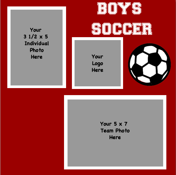 Soccer (Boys) 3 1/2 x 5 + 5 x 7
