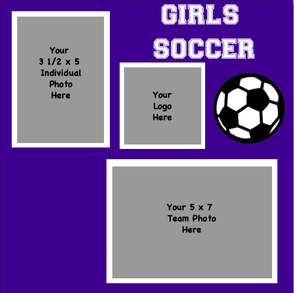 Soccer (Girls) 3 1/2 x 5 + 5 x 7