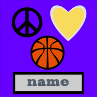 Basketball (Girls) - Basketball Peace Love