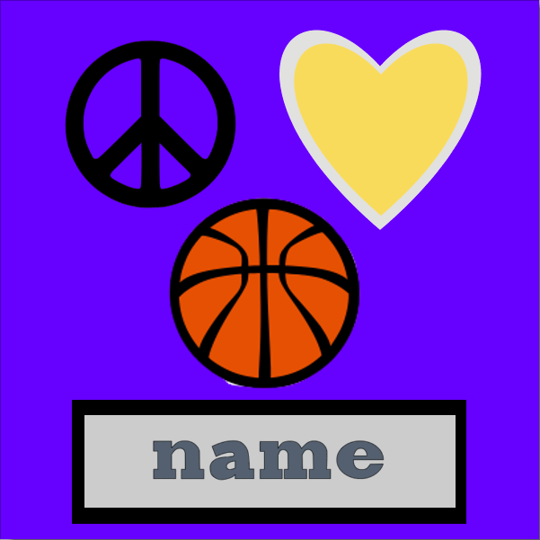 Basketball (Girls) - Basketball Peace Love