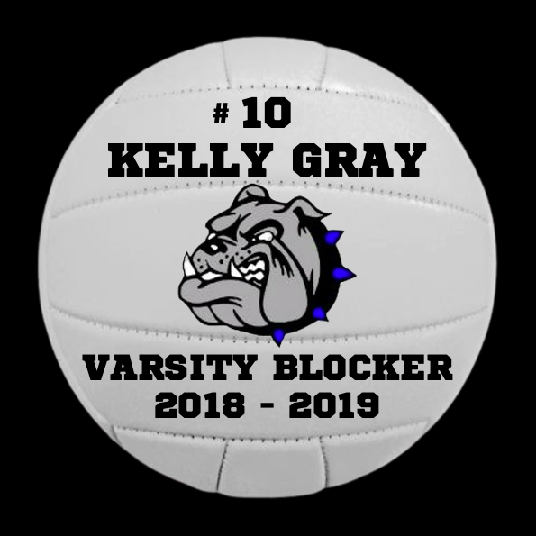 Custom Hand Painted Volleyball for Individual Team Member