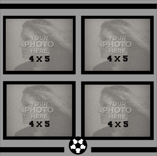 Soccer - Add A Page SOCCX003