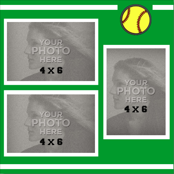 Softball - Add A Page SOFTX001