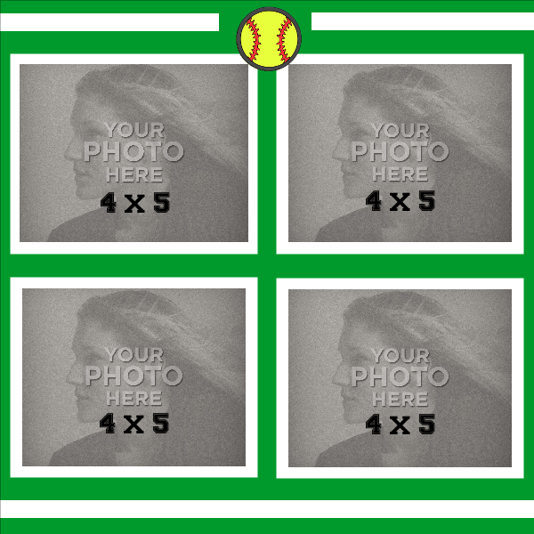 Softball - Add A Page SOFTX004