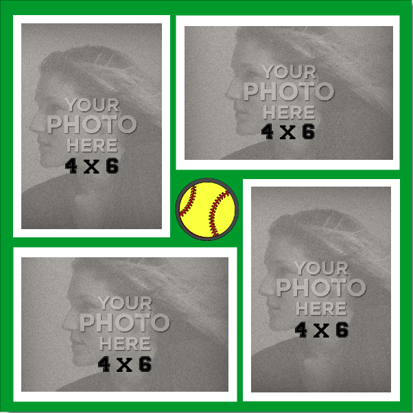 Softball - Add A Page SOFTX005